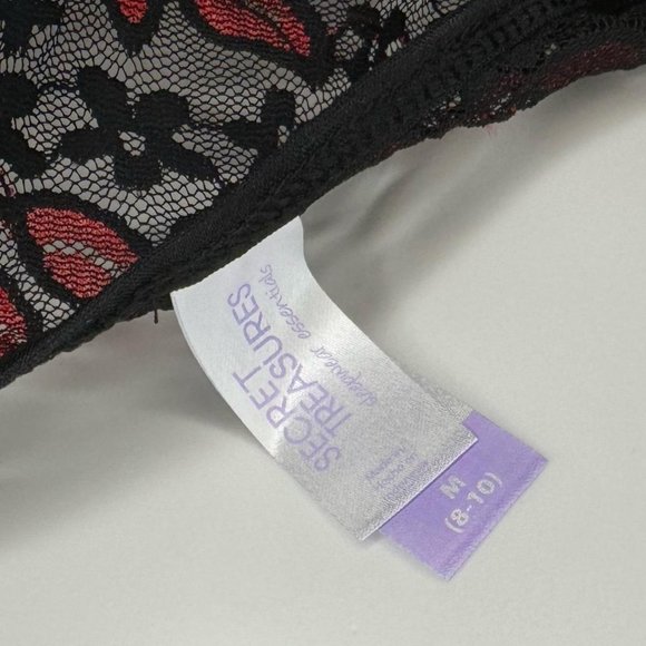 Exotic Black Lace Slip Dress - Picture 7 of 7